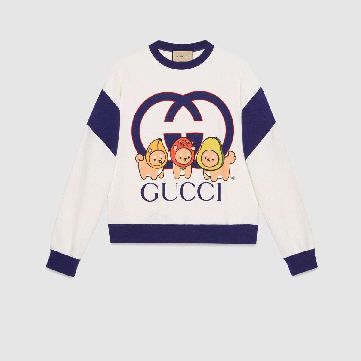 Gucci o1s1wg110925 Animal Print Cotton Jersey Sweatshirt Size US XXL / EU 58 / 5 - 1 Thumbnail