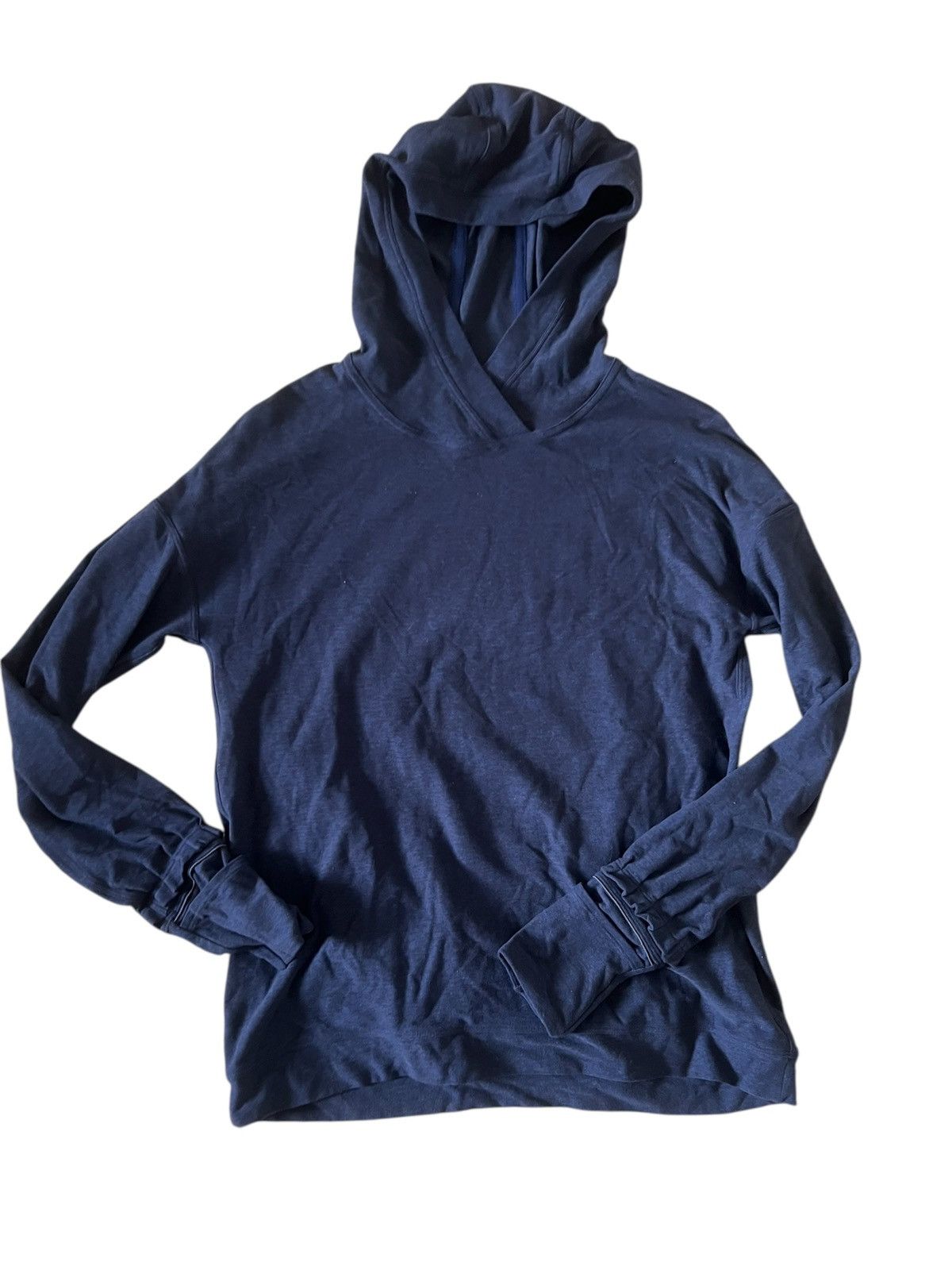 Lululemon Lululemon Women’s Extra Mile Hoodie Navy Blue | Small Size S / US 4 / IT 40 - 1 Thumbnail