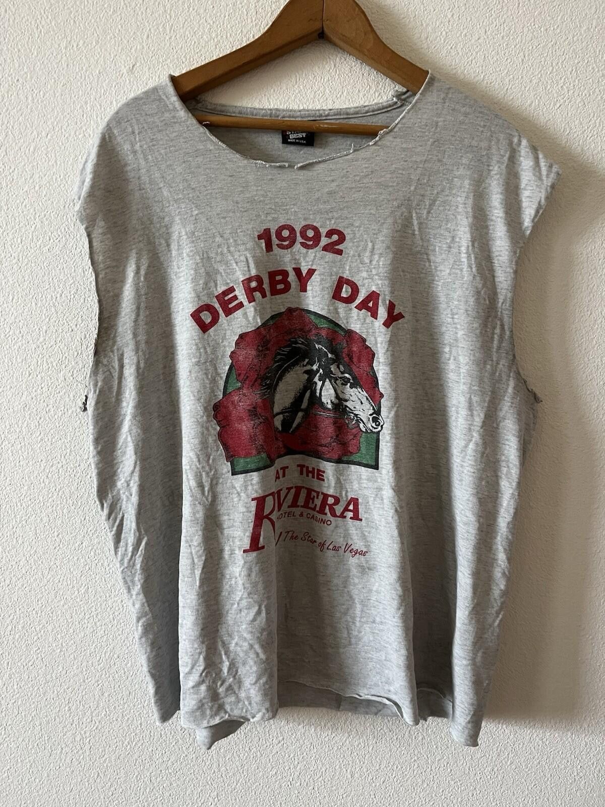 Other VTG 90S Derby Day Riviera Hotel Casino Las Vegas Tank Top XL Size US XL / EU 56 / 4 - 1 Thumbnail