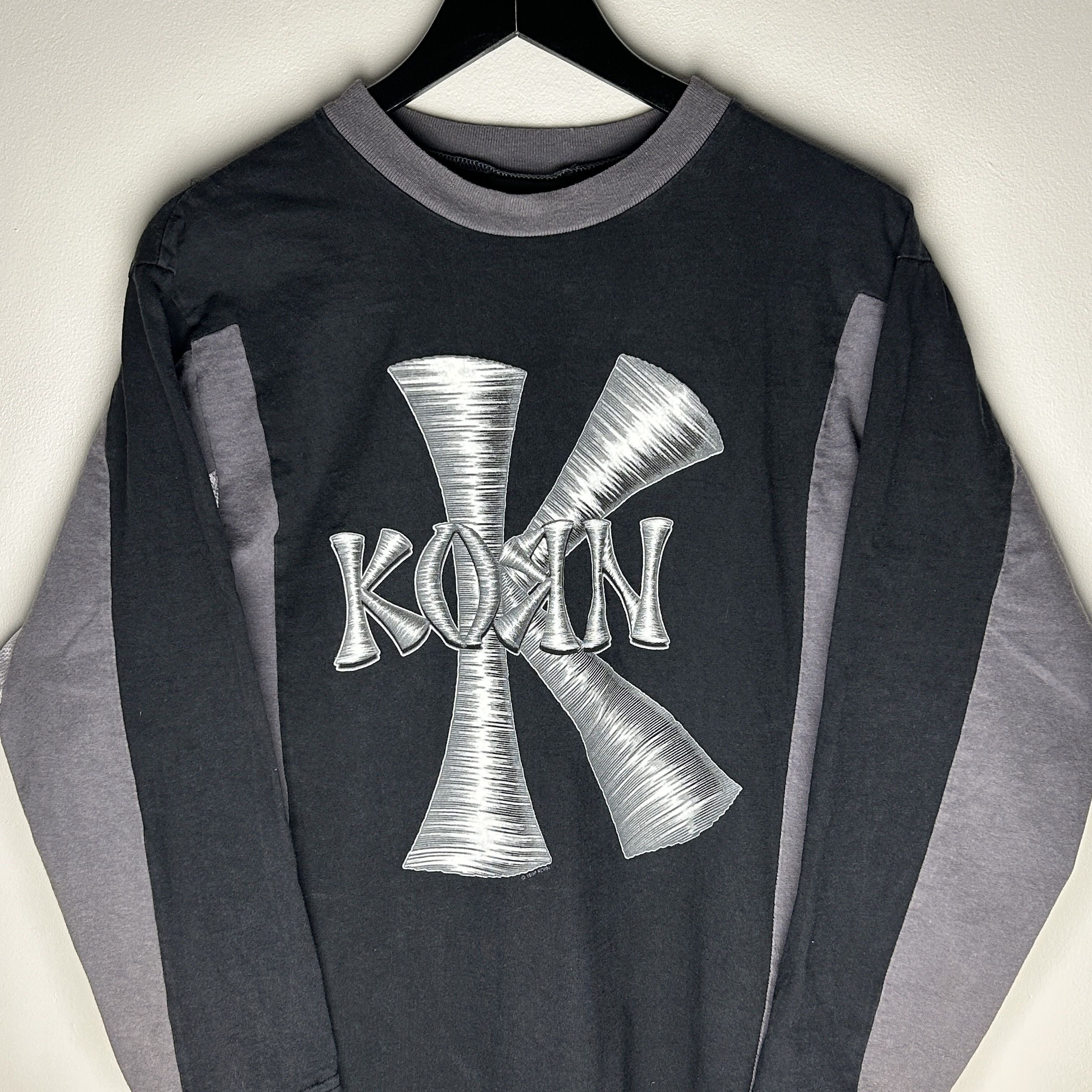 Band Tees Vintage Korn Band Giant Longsleeve T-shirt Size US M / EU 48-50 / 2 - 2 Thumbnail