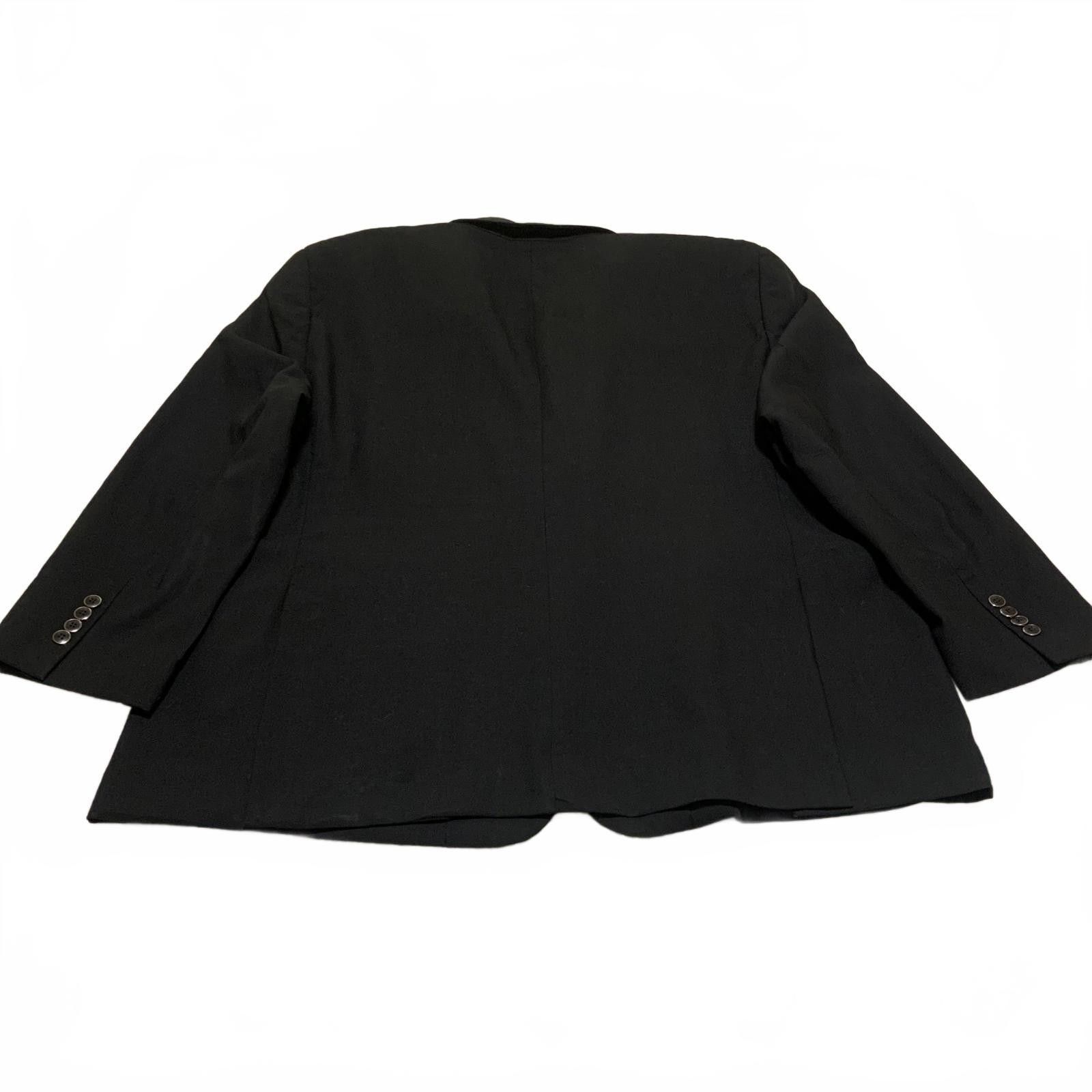 Pronto Uomo Pronto Uomo Men's 54 inch Black Blazer Jacket Size 54R - 2 Thumbnail