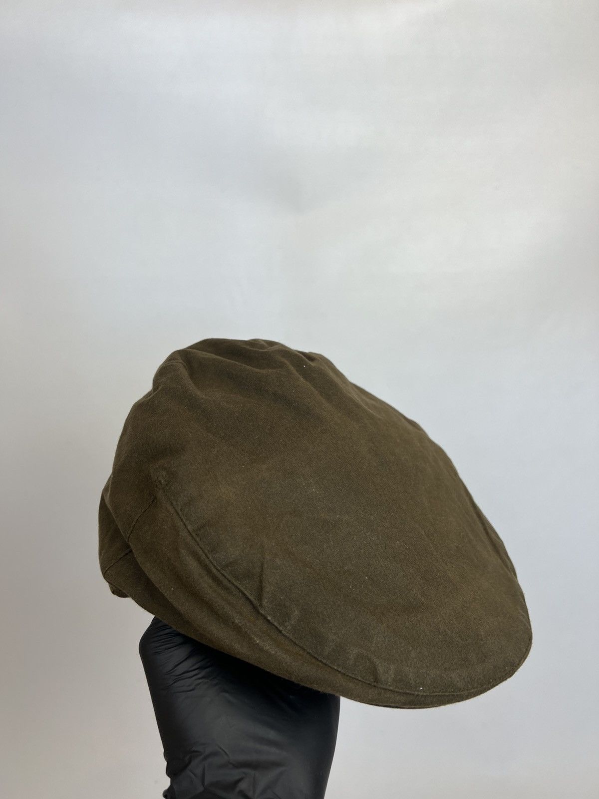 Barbour Vintage Barbour Waxed Newsboy Cap Hats Size ONE SIZE - 5 Thumbnail