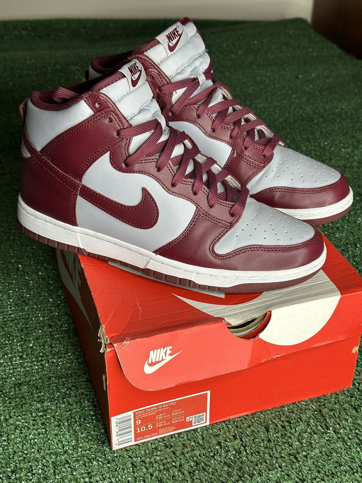 Nike Men’s size 9 Nike Dunk HI Size US 9 / EU 42 - 1 Thumbnail