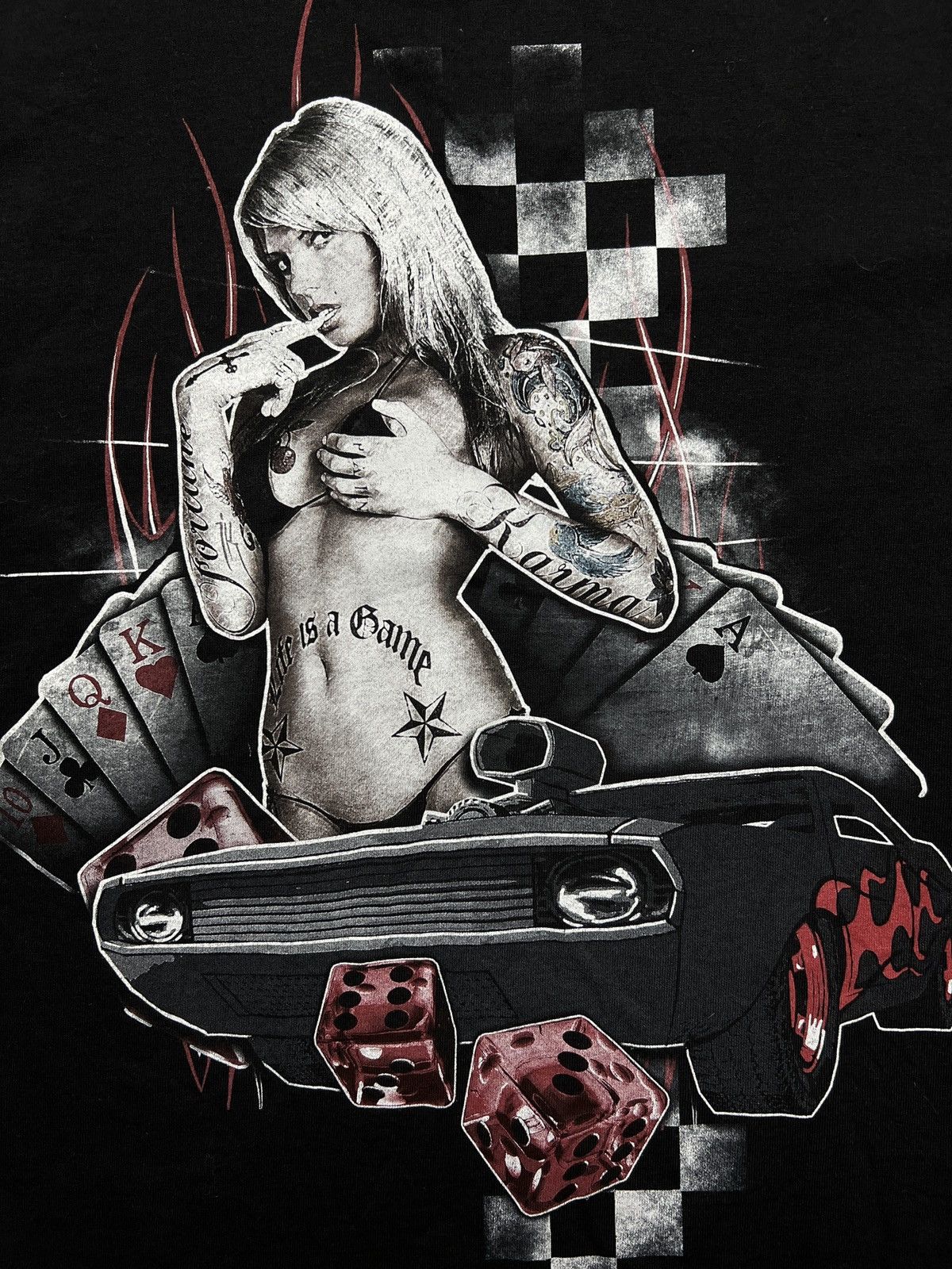 Vintage Vintage Y2K Adult “Sexy Tattoo Girl Tits Boobs” Funny BuyTee Size US XL / EU 56 / 4 - 4 Thumbnail