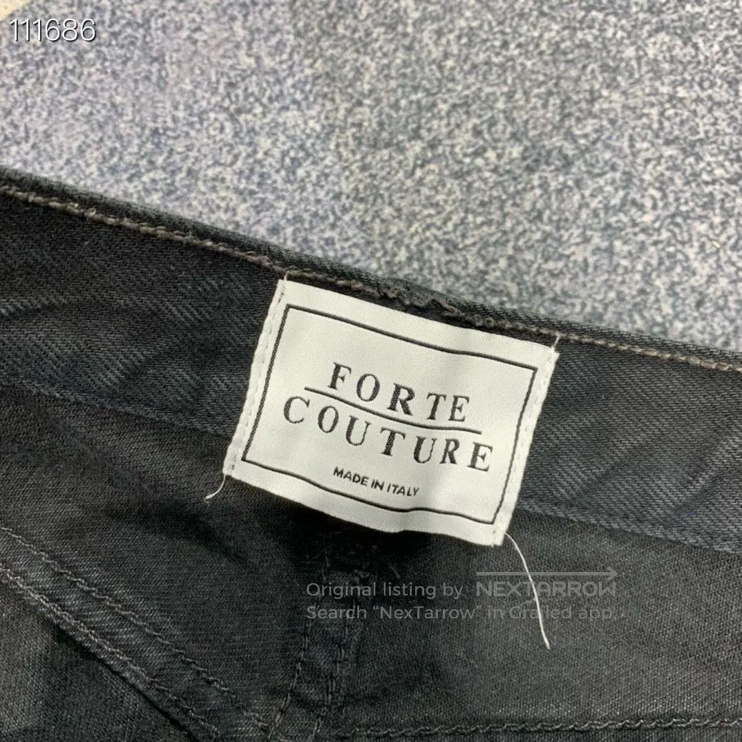 forte_forte FORTE Distressed Denim Shorts 27. Size 27" / US 4 / IT 40 - 3 Thumbnail