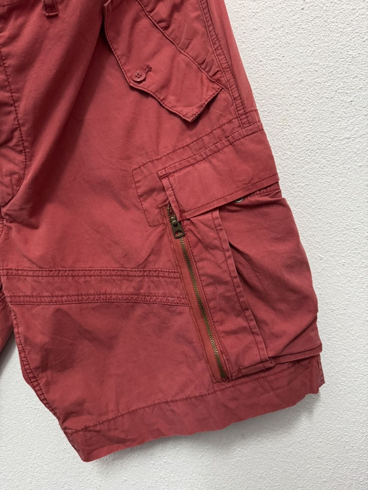 Polo Ralph Lauren × Vintage Vintage Polo Ralph Lauren Cargo Multi Pocket Short Pants Size US 36 / EU 52 - 2 Thumbnail