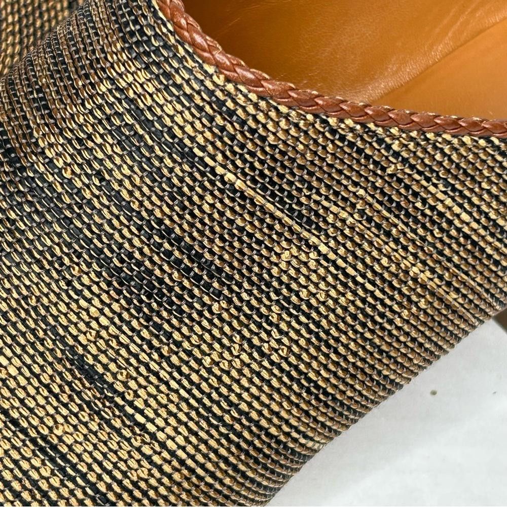 Aquatalia Aquatalia Fife Fabric & Metallic Mule Slides, 9 Size US 9 / IT 39 - 7 Thumbnail