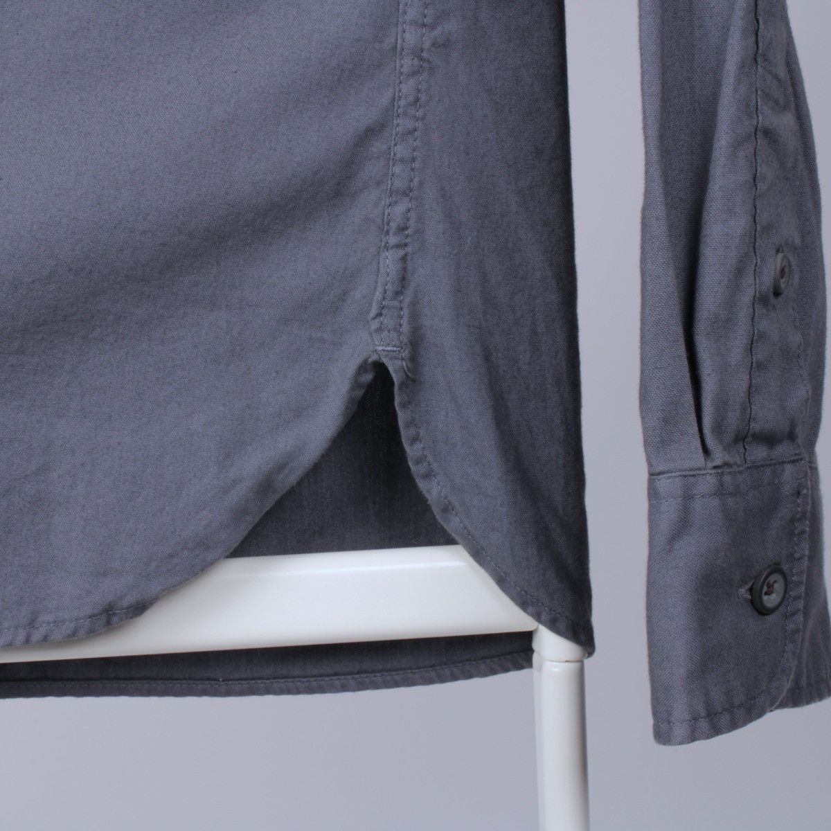 Allsaints ALLSAINTS Redondo Gray Long Sleeve Button Down Shirt Size US S / EU 44-46 / 1 - 10 Thumbnail