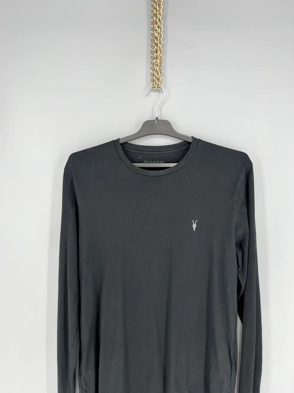 Allsaints Vintage Basic Allsaints Mini Logo Basic Tee Old Money Size US M / EU 48-50 / 2 - 6 Thumbnail