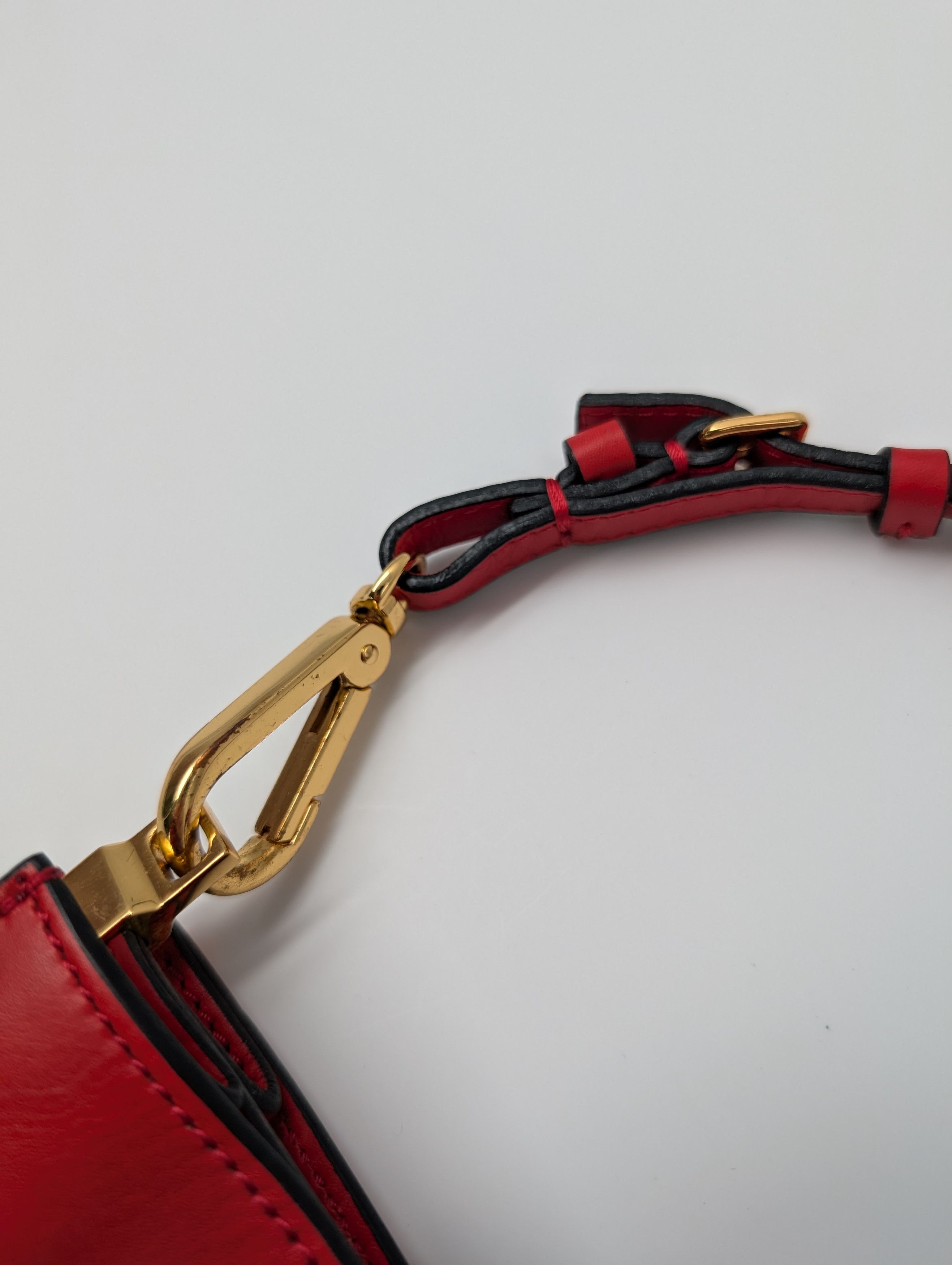 Marni Marni Red Leather Handbag With Shoulder Strap Size ONE SIZE - 9 Thumbnail