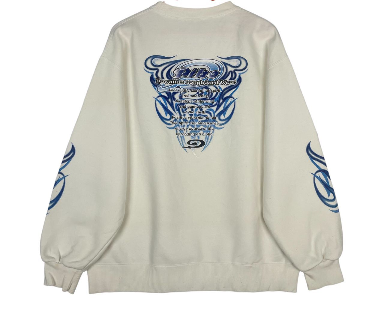 Vintage Vintage Piko Surf Backhit Printed Pullover Sweatshirt Size US L / EU 52-54 / 3 - 1 Thumbnail