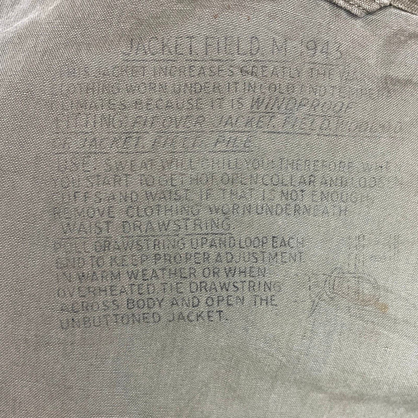 Vintage Army Field Jacket M1943 (36L) Military Distressed Gorp 50s Size US M / EU 48-50 / 2 - 8 Thumbnail