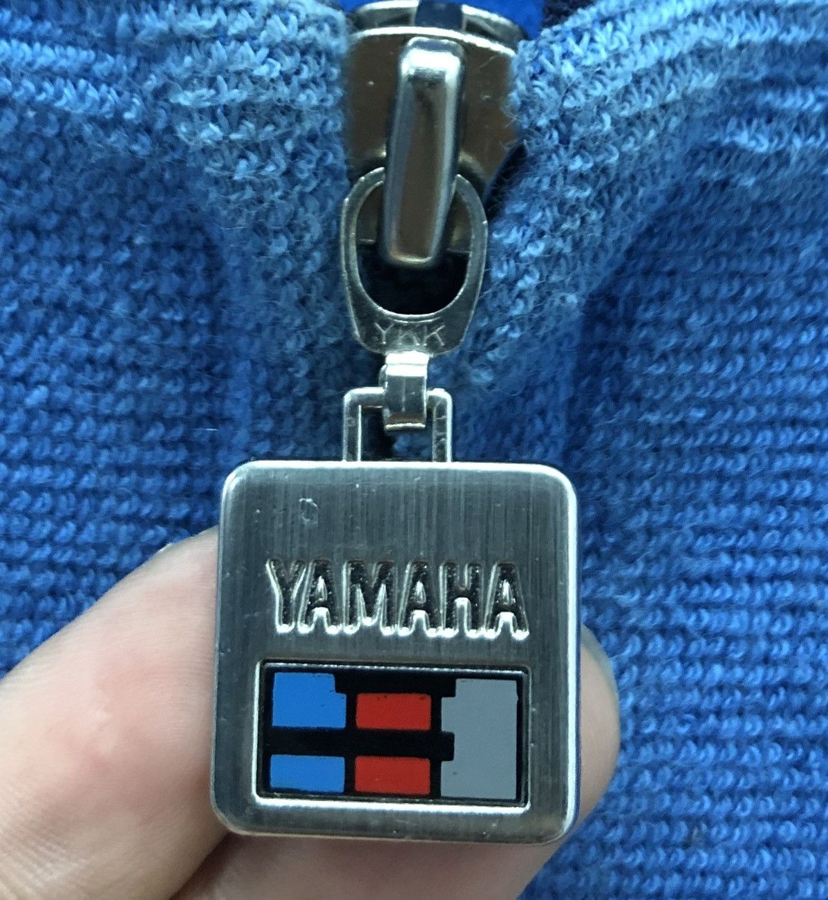 Yamaha Yamaha Sports Zip-Up Jacket Size L Blue Retro Bomber Style Size US L / EU 52-54 / 3 - 4 Thumbnail