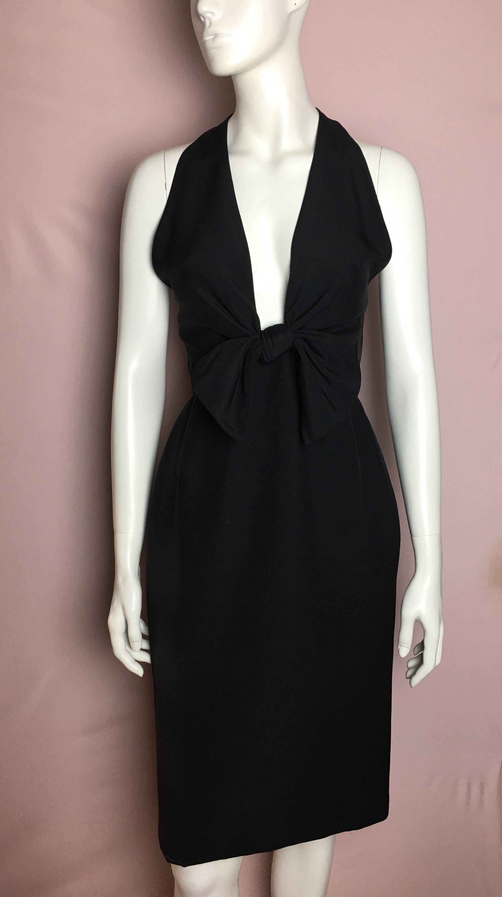 Valentino Valentino Black Elegant Evening Dress Size 8 Size M / US 6-8 / IT 42-44 - 2 Thumbnail