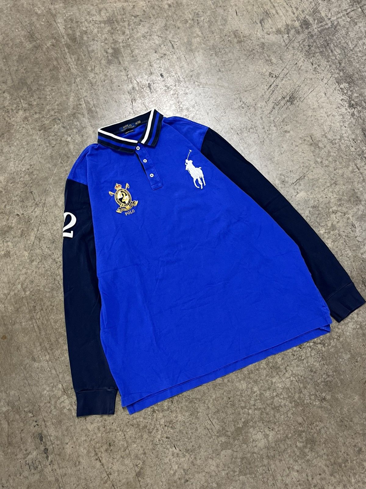 Polo Ralph Lauren × Vintage Polo Ralph Lauren vintage big pony polo rugby preppy rare Size US XXL / EU 58 / 5 - 2 Thumbnail