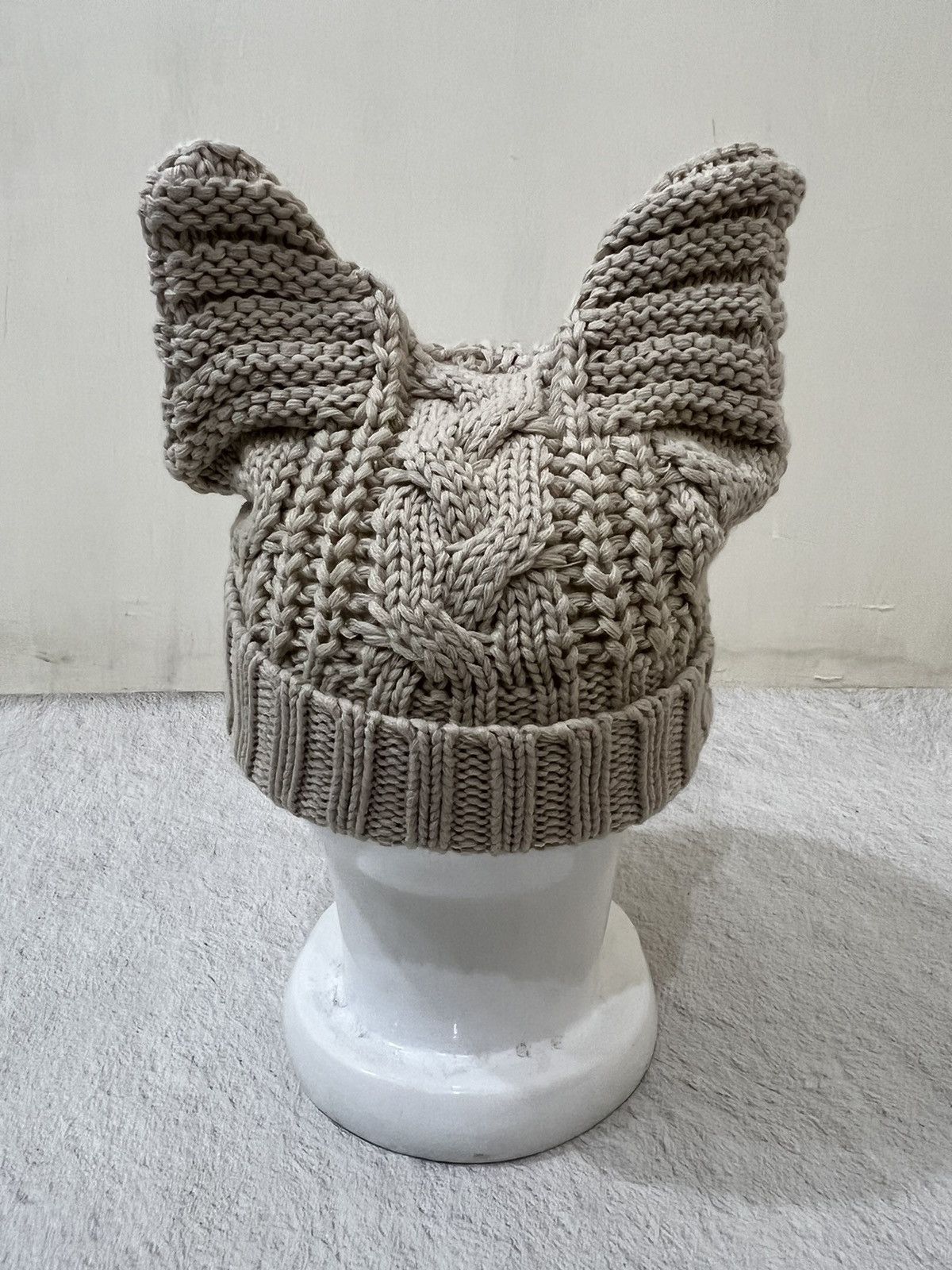Maison Margiela 2000s Japanese Playboi Carti Bunny Horn Wool Beanie y2k Lgb Size ONE SIZE - 4 Thumbnail