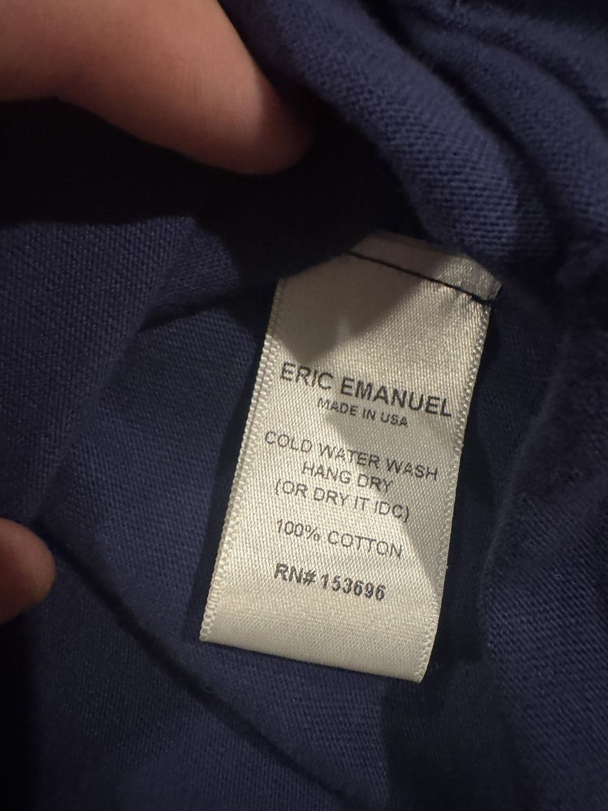 Eric Emanuel Eric Emanuel T Shirt Size Large Size US L / EU 52-54 / 3 - 4 Thumbnail
