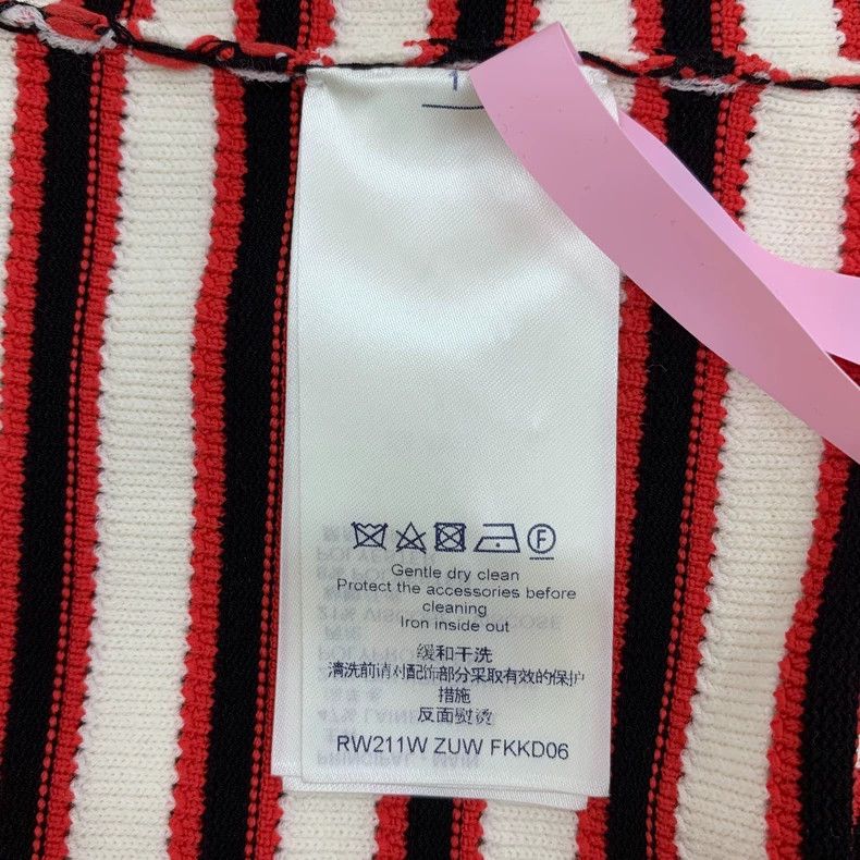 Louis Vuitton Louis Vuitton Color-block striped sheepwool semi-zipped cr Size M / US 6-8 / IT 42-44 - 7 Thumbnail