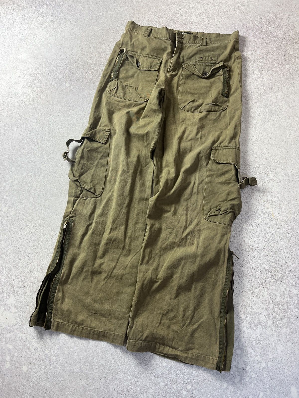 Japanese Brand × Streetwear × Vintage Multipocket Cargo
