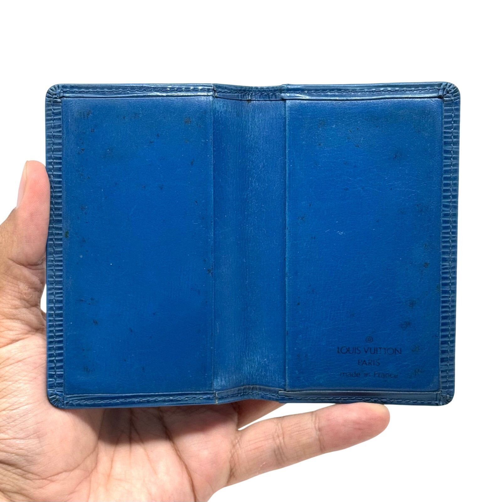 Louis Vuitton Louis Vuitton Blue Bifold Wallet Size ONE SIZE - 2 Thumbnail