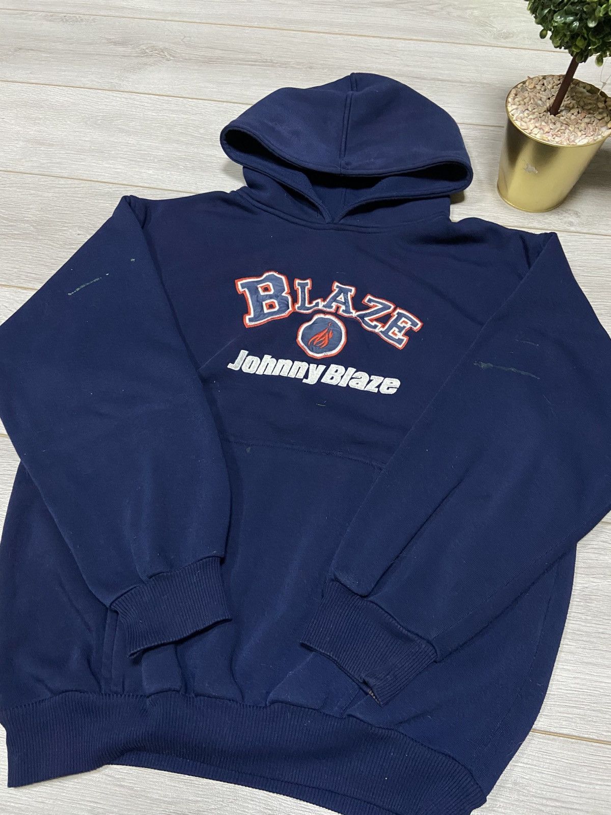 Wu-Tang Clan Jonny Blaze 🇺🇸 vintage big logo USA hoodie wu tang Size US XL / EU 56 / 4 - 8 Thumbnail