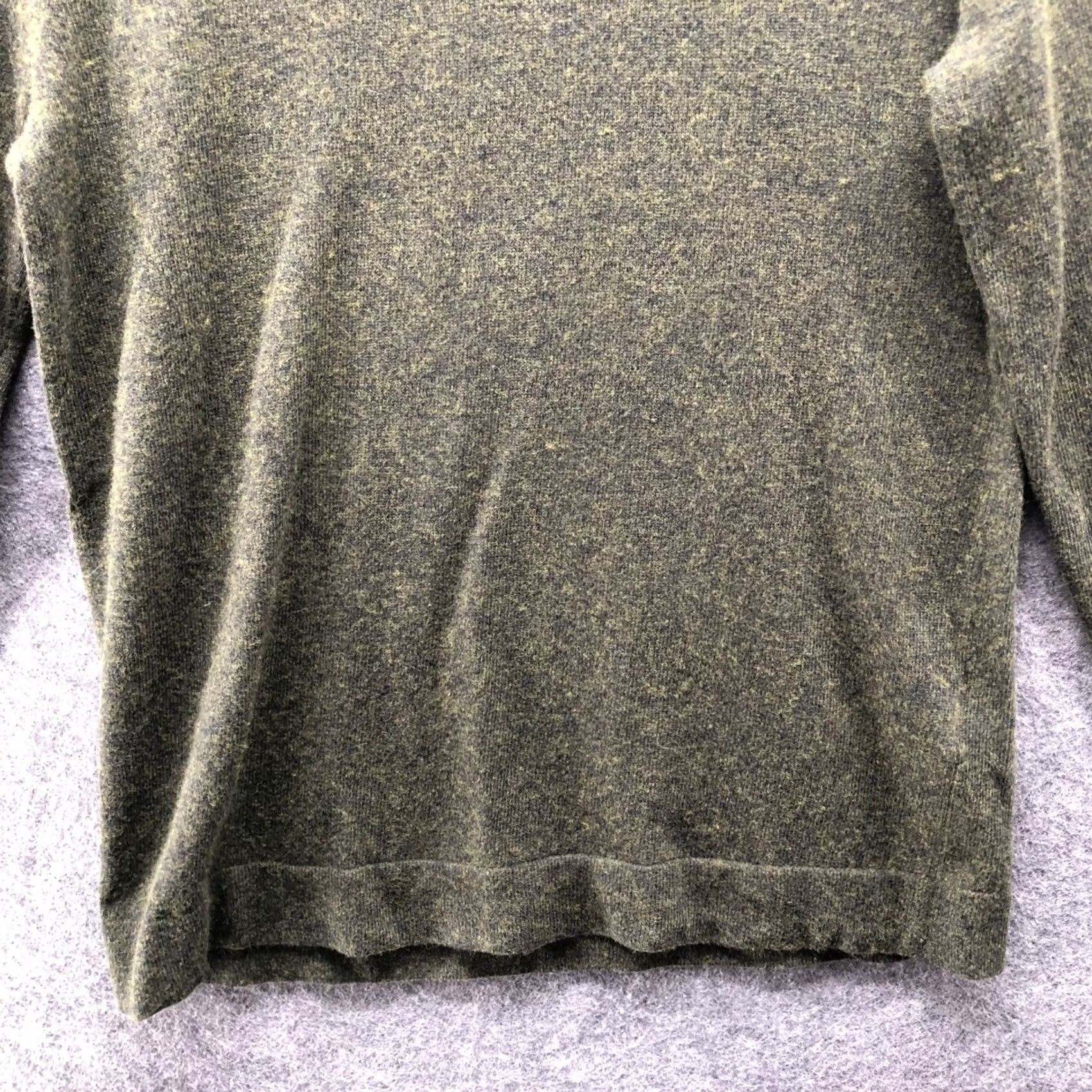 J.Crew J.Crew Teddie Sweater Womens S Olive Green Merino Wool Blend Crewneck Pullover Knit Long Sleeve Classic Casual Workwear Fall Winter Season Womens Size S / US 4 / IT 40 - 4 Thumbnail