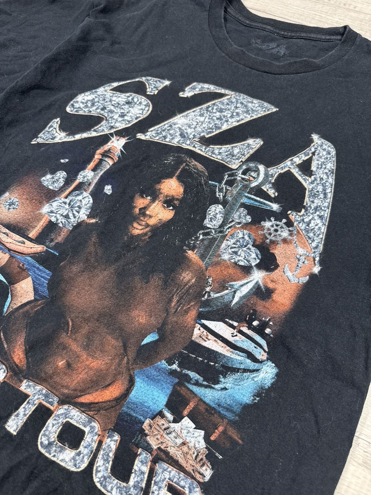 Band Tees 💥SZA SOS Album Rap T Shirt Size US M / EU 48-50 / 2 - 3 Thumbnail