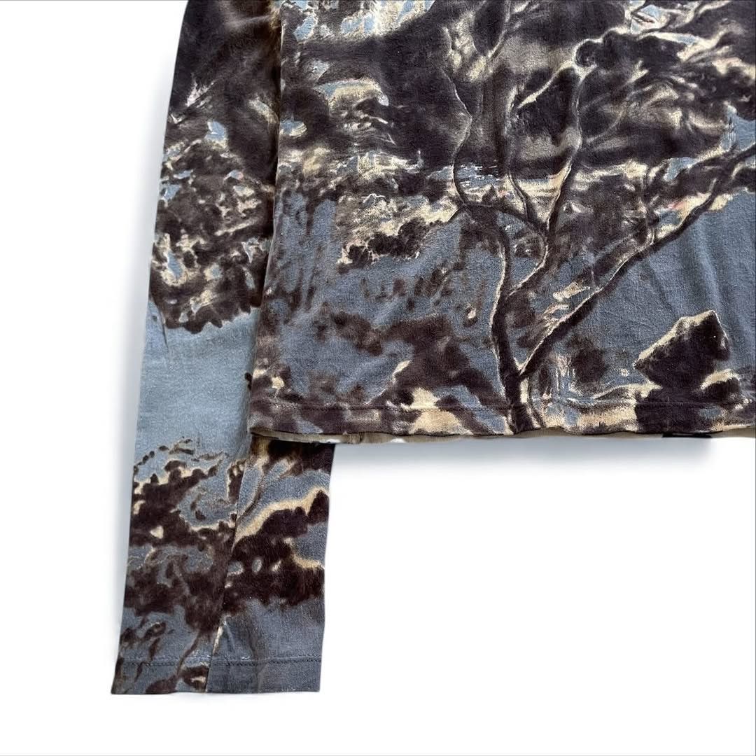 Prada Archive F/W2004 Runway Roman Ruins Landscape Printed