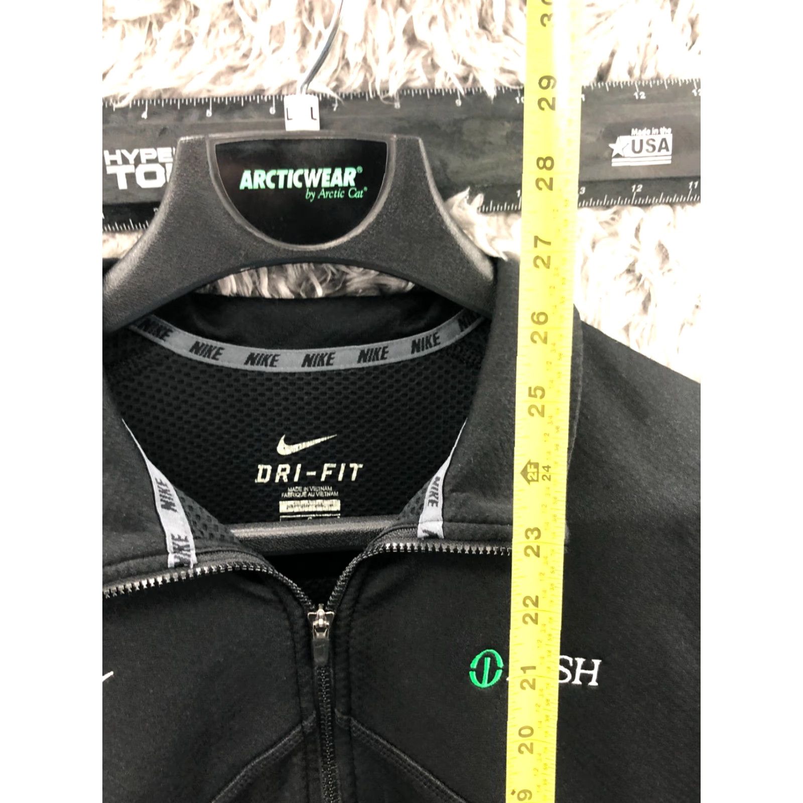 Nike Nike Dri-Fit Pullover Sweatshirt Mens L Long Sleeve Hooded Pockets Black Nike Sportswear Logo Regular Fit 90s? Size US L / EU 52-54 / 3 - 5 Thumbnail
