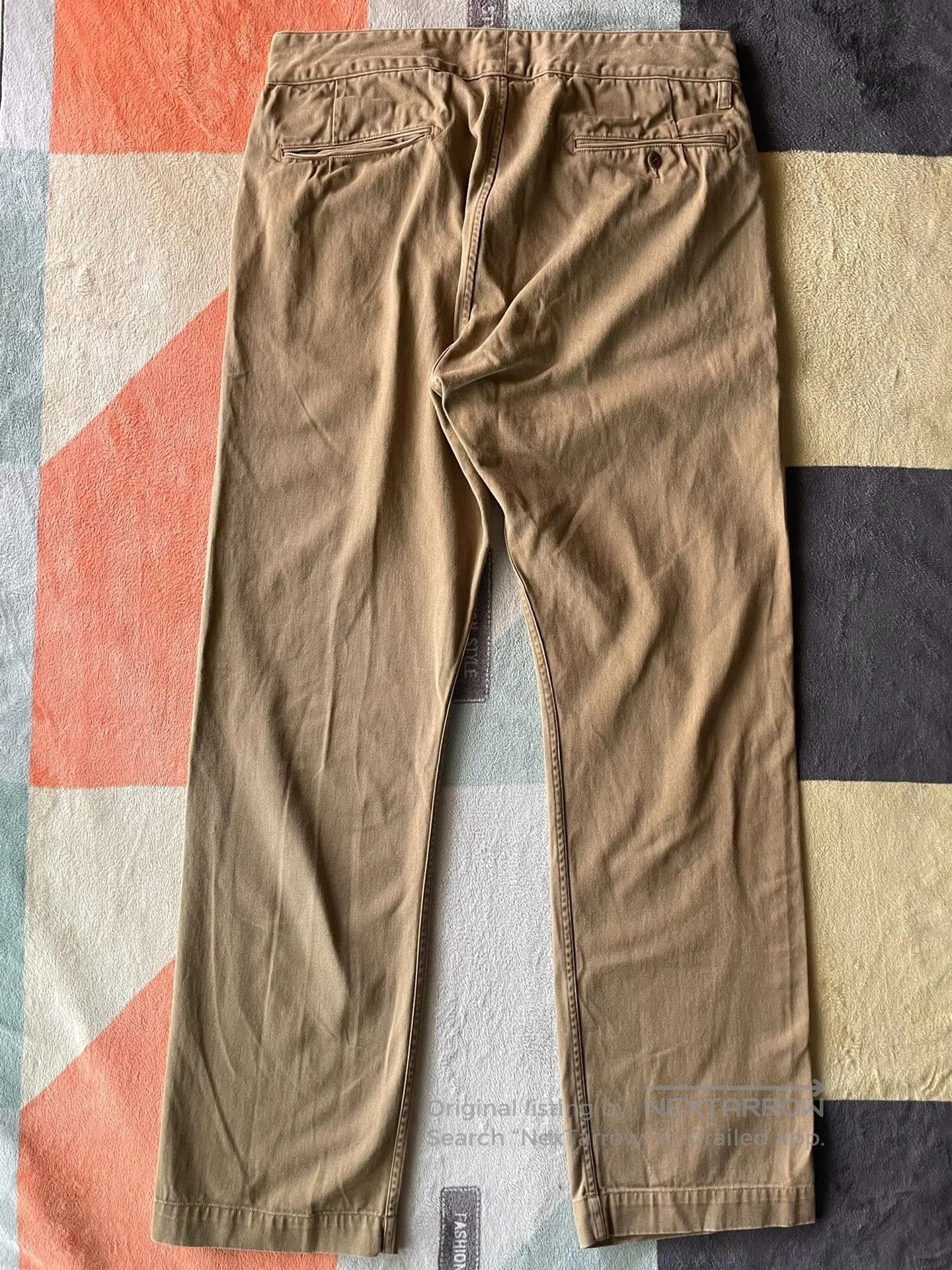 RRL Ralph Lauren RRL Ralph Lauren Khaki Gurkha Officer Pants. Size US 36 / EU 52 - 3 Thumbnail