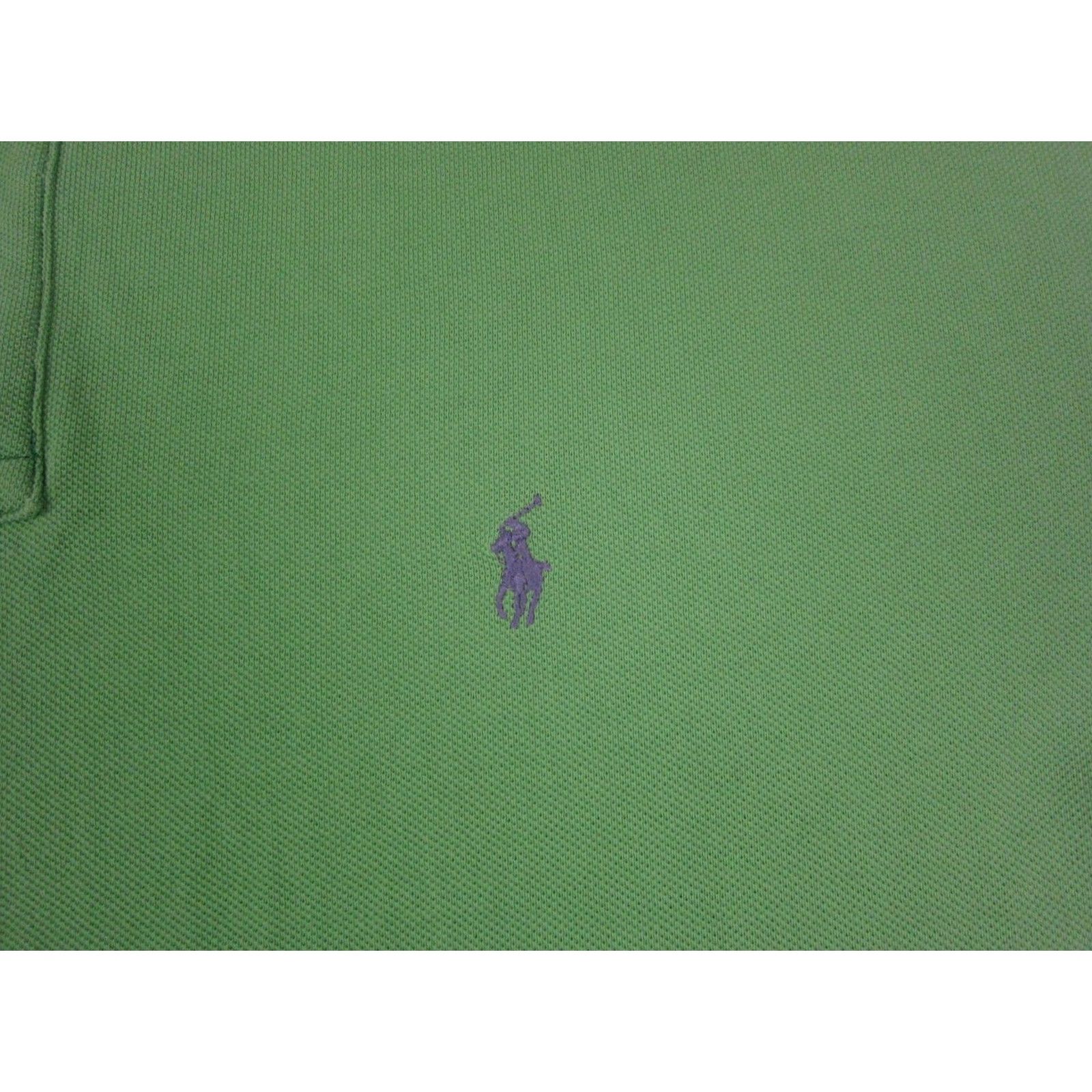 Ralph Lauren Ralph Lauren Polo Shirt Adult XL Green Purple Pony Golf Mens Size US XL / EU 56 / 4 - 3 Thumbnail