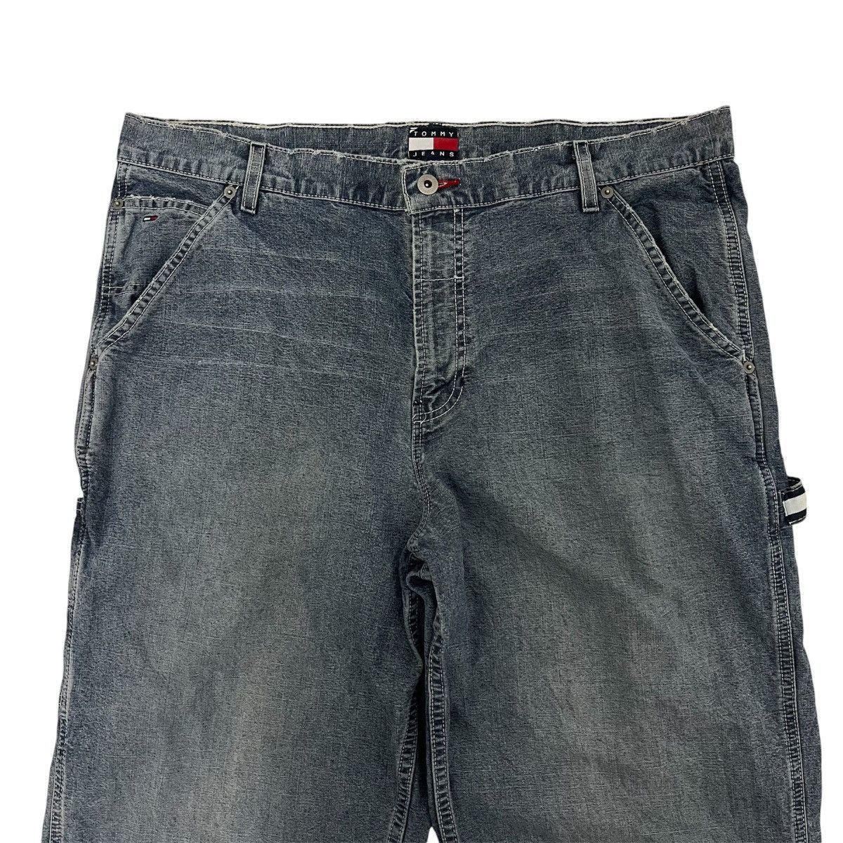 Tommy Hilfiger Carpenter Baggy Jeans Tommy Hilfiger Blue Washed Denim Size US 36 / EU 52 - 4 Thumbnail