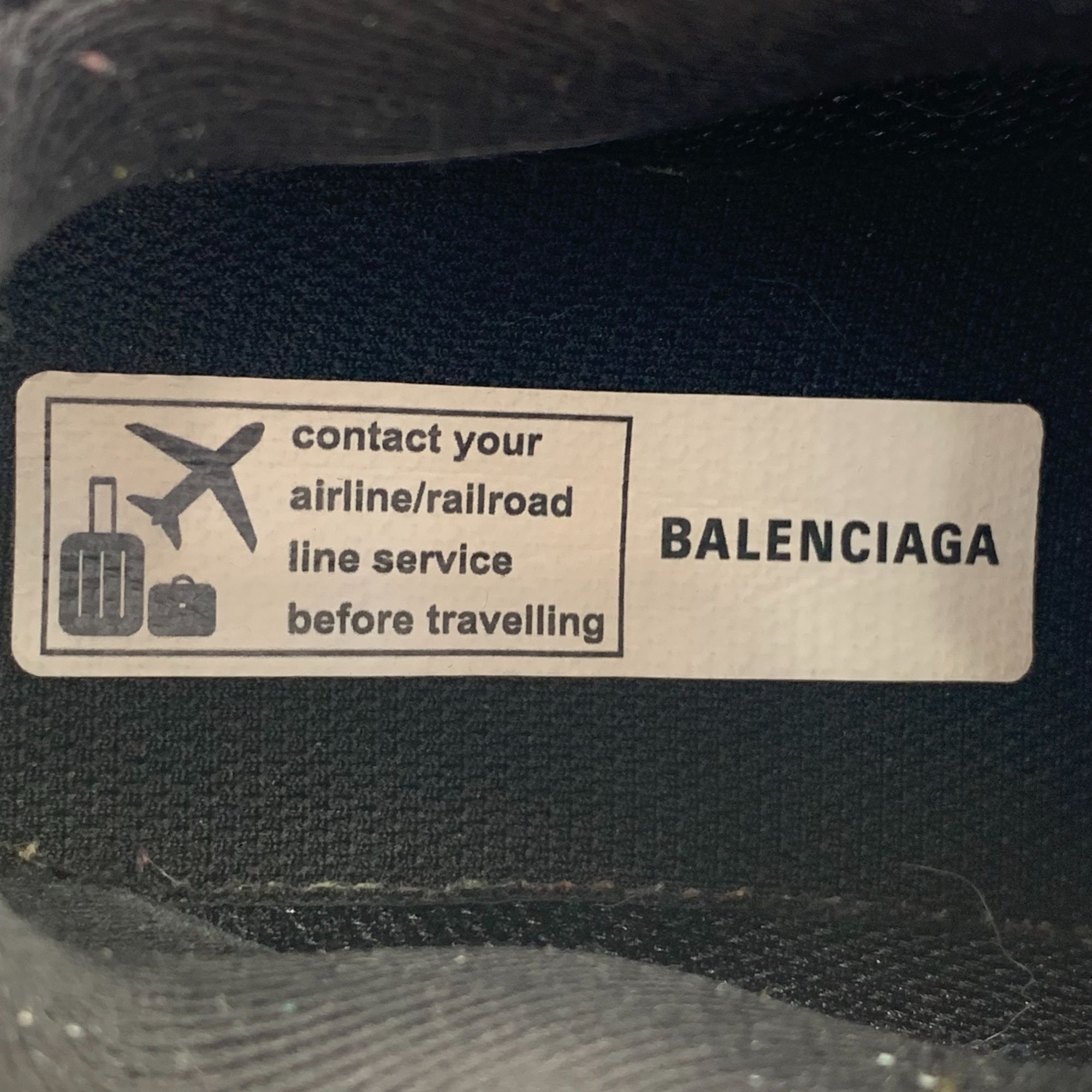 Balenciaga Balenciaga Track Sneakers Black & White Size US 6 / IT 36 - 7 Thumbnail