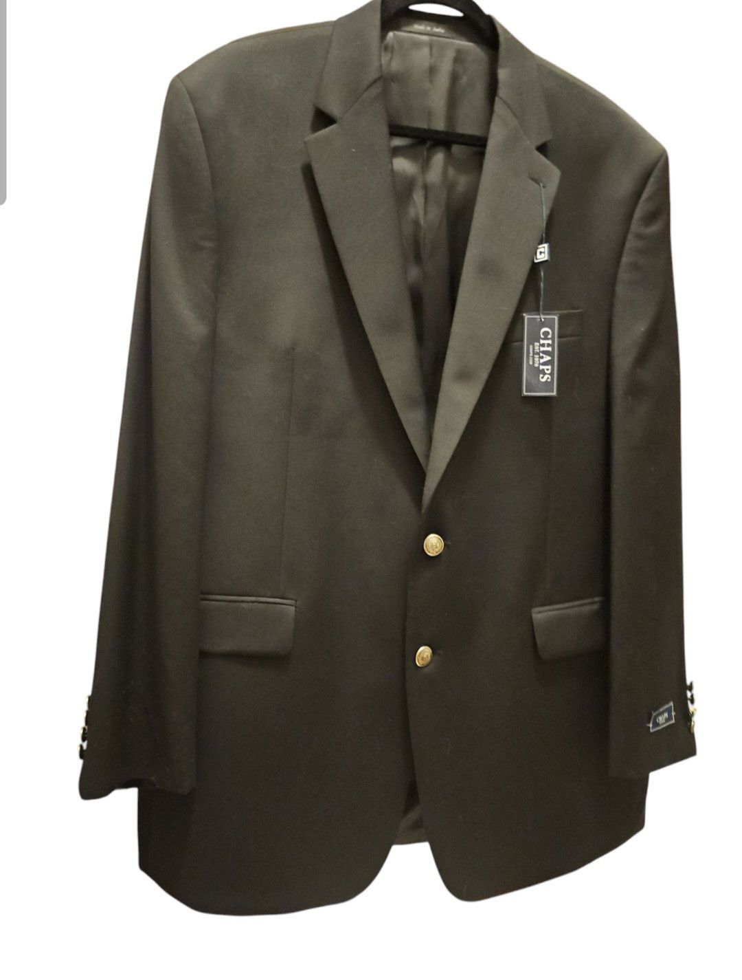 Chaps Ralph Lauren Black Suit Coat size 46 L by Chaps Ralph Lauren NWT Size 46L - 13 Thumbnail