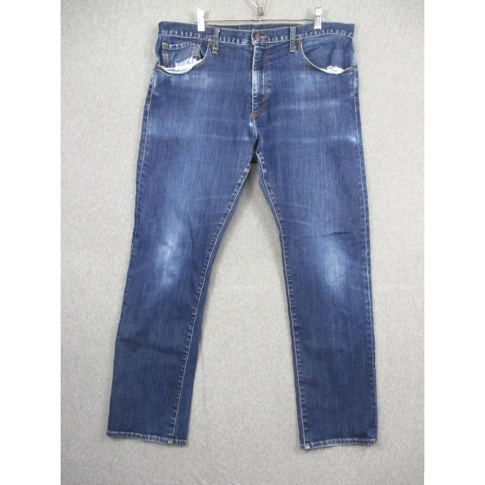 Brooks Brothers Brooks Brothers 1818 Denim Jeans Mens Straight 38x32 Regular Blue 1818 Denim Size US 38 / EU 54 - 2 Thumbnail