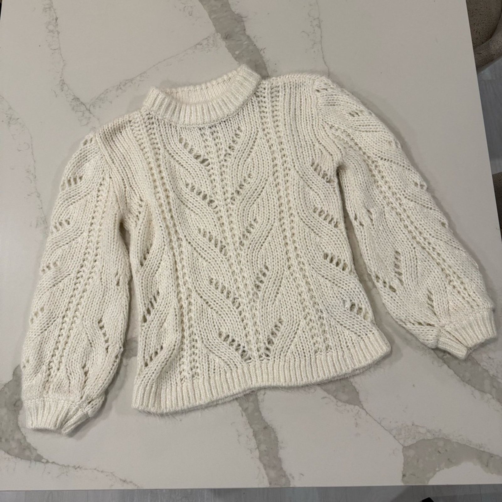 Abercrombie & Fitch Abercrombie & Fitch Chunky Cable Knit Sweater Womens Medium Size M / US 6-8 / IT 42-44 - 1 Thumbnail