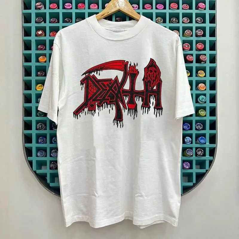 Vintage Vintage American Metal Band T-Shirt Size US XL / EU 56 / 4 - 1 Thumbnail
