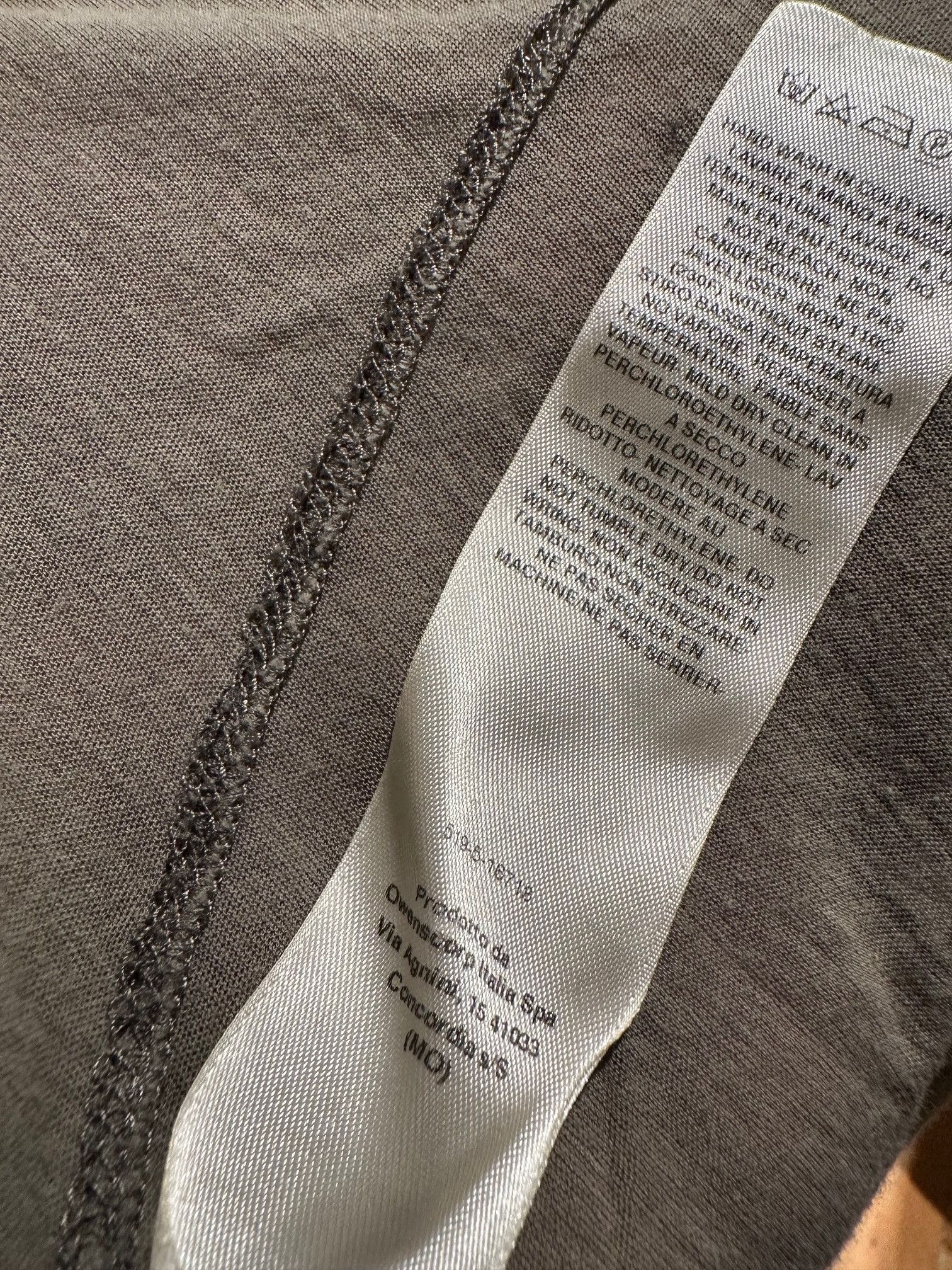 Rick Owens Rick Owens Mainline Dust T-Shirt – S/S 2021 “Phlegethon” Size US S / EU 44-46 / 1 - 8 Thumbnail