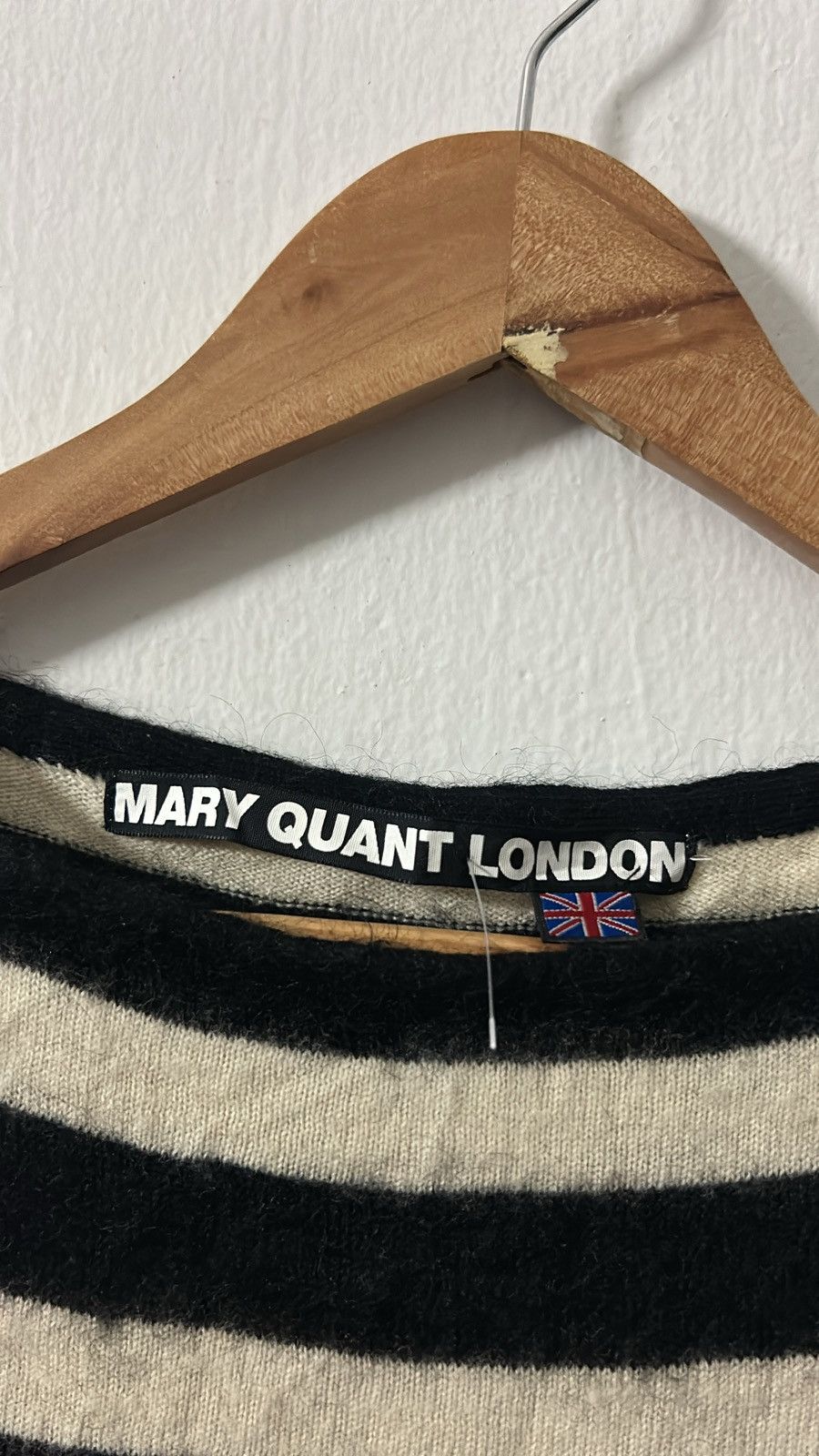 Le Grande Bleu (L.G.B.) Mary Quant London Singlet Wool Size XS / US 0-2 / IT 36-38 - 2 Thumbnail