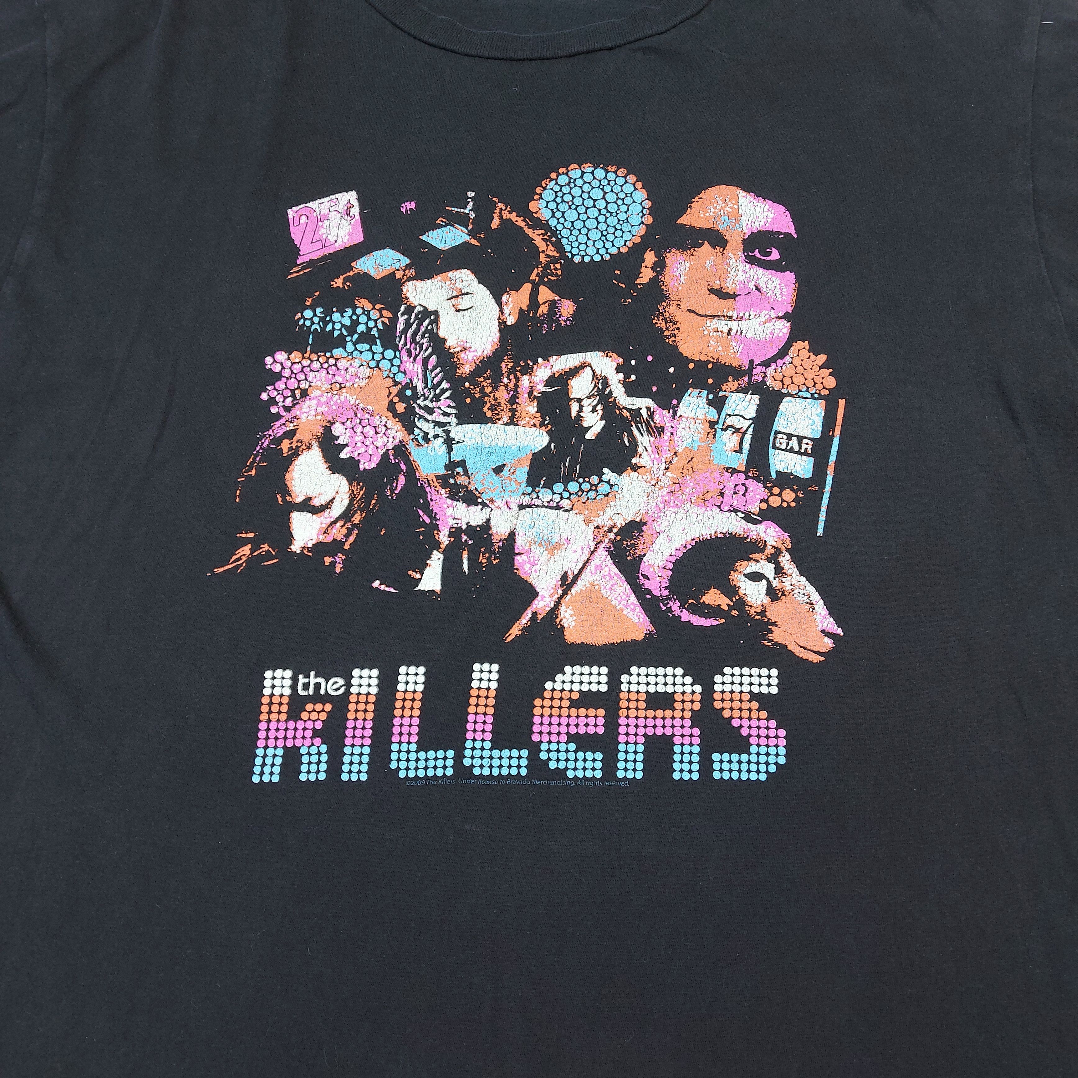 Band Tees × Vintage Vintage 2009 The Killers Band Merch Official TEE Size US XL / EU 56 / 4 - 4 Thumbnail