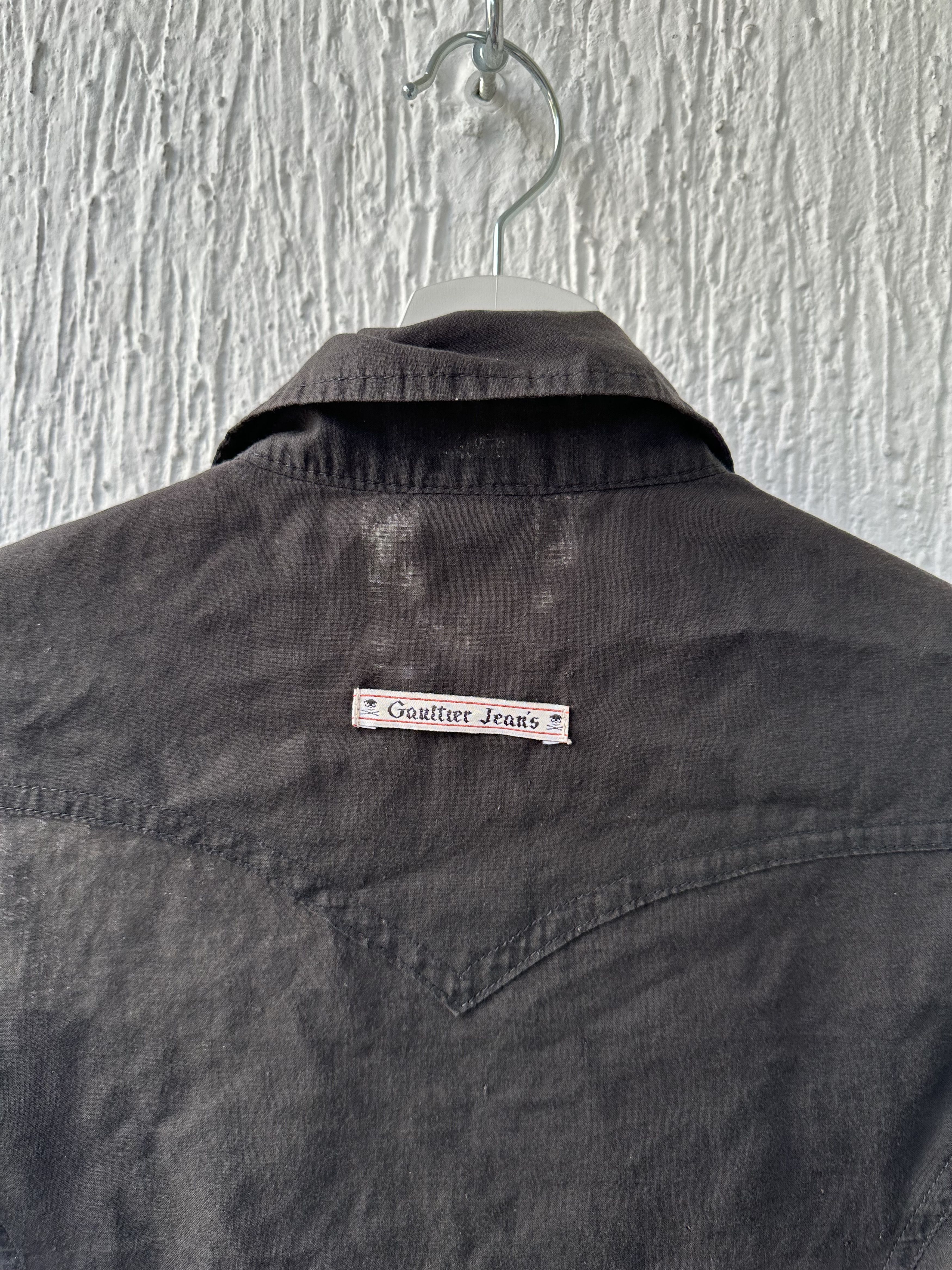 Jean Paul Gaultier linen balloon sleeve shirt Size US M / EU 48-50 / 2 - 6 Thumbnail