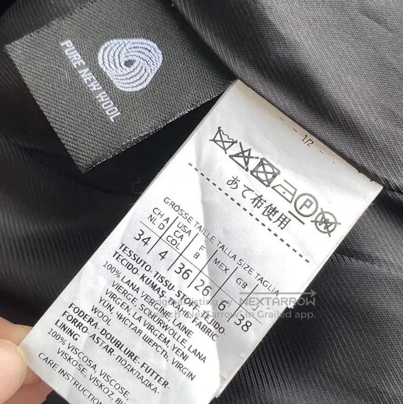 Max Mara MaxMara Black Shearling Women's Coat . Size XL / US 12-14 / IT 48-50 - 4 Thumbnail