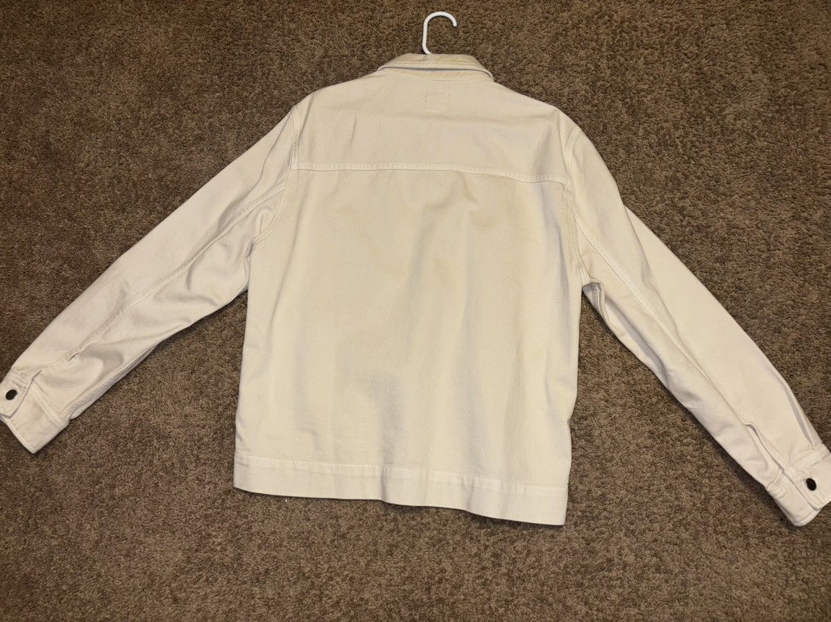 Zara Cream Zara denim jacket size large Size US L / EU 52-54 / 3 - 4 Thumbnail