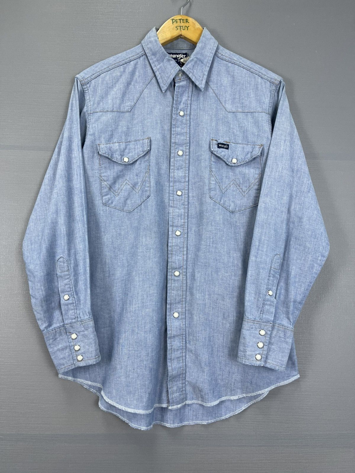 Wrangler Vintage Wrangler Western button shirt Size US XL / EU 56 / 4 - 8 Thumbnail
