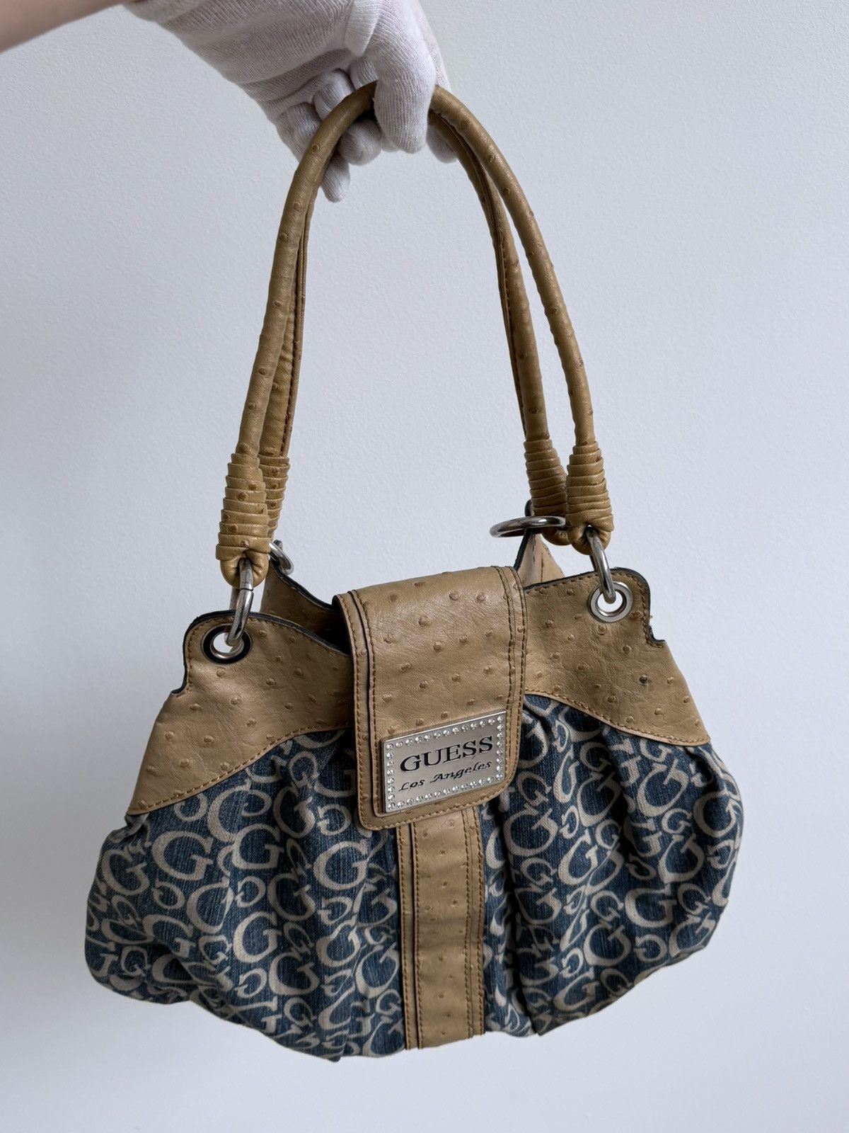 Guess Vintage Y2K Guess Shoulder Bag 2000s Size ONE SIZE - 1 Thumbnail