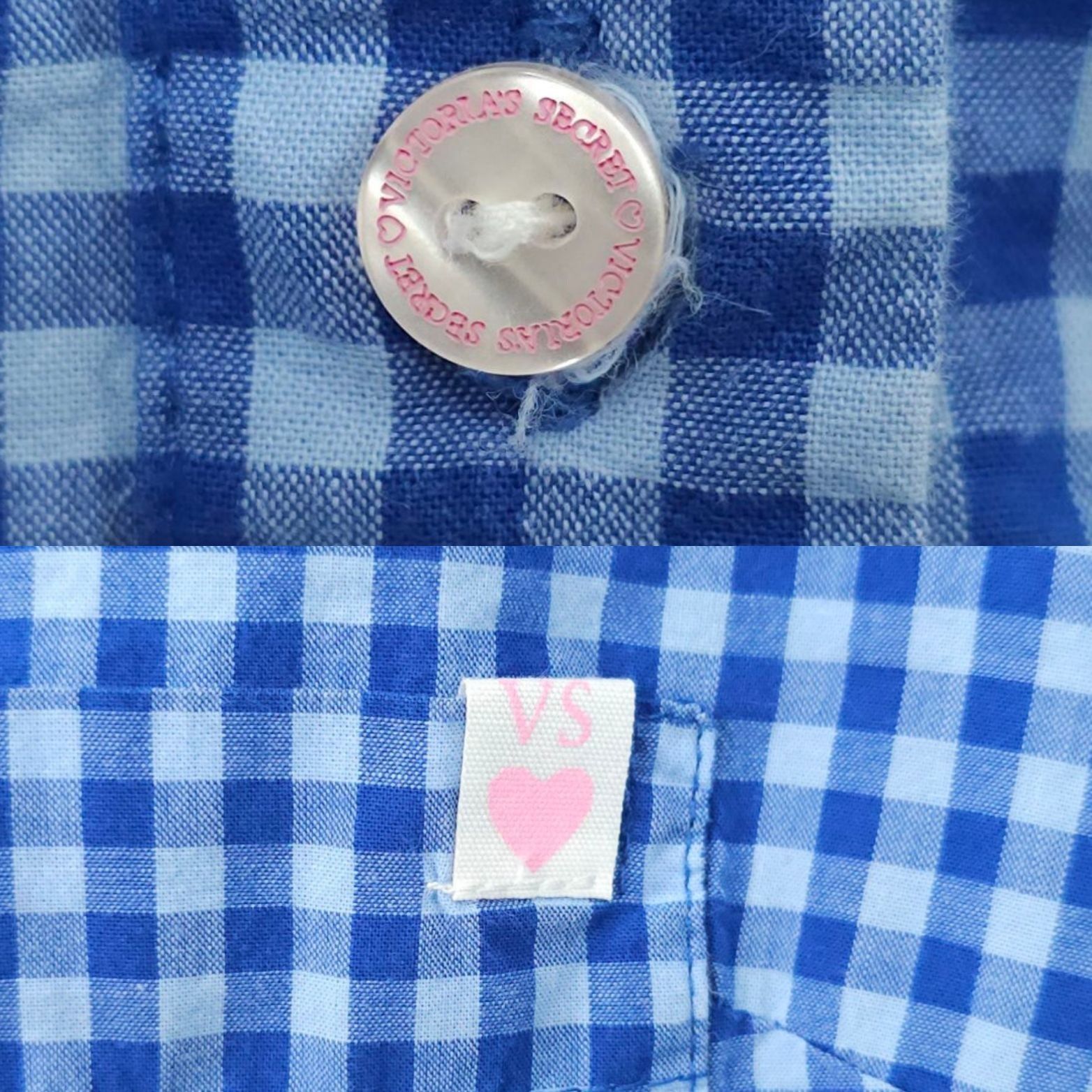 Victoria's Secret Victorias Secret Button Front Sleep Shirt Womens S Blue Size S / US 4 / IT 40 - 9 Thumbnail