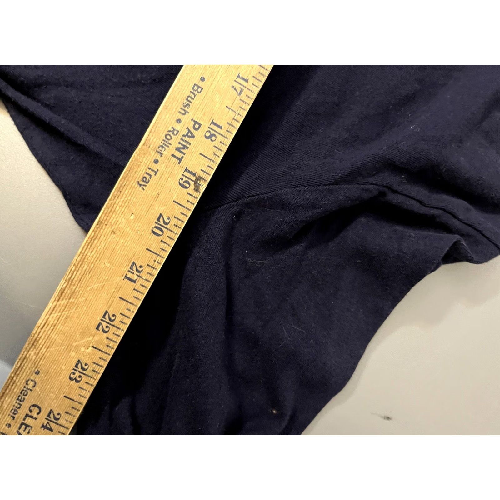 Croft & Barrow Croft & Barrow Women's Blue Classic Tee Size L Long Sleeve Crew Cotton Shirt Size L / US 10 / IT 46 - 4 Thumbnail