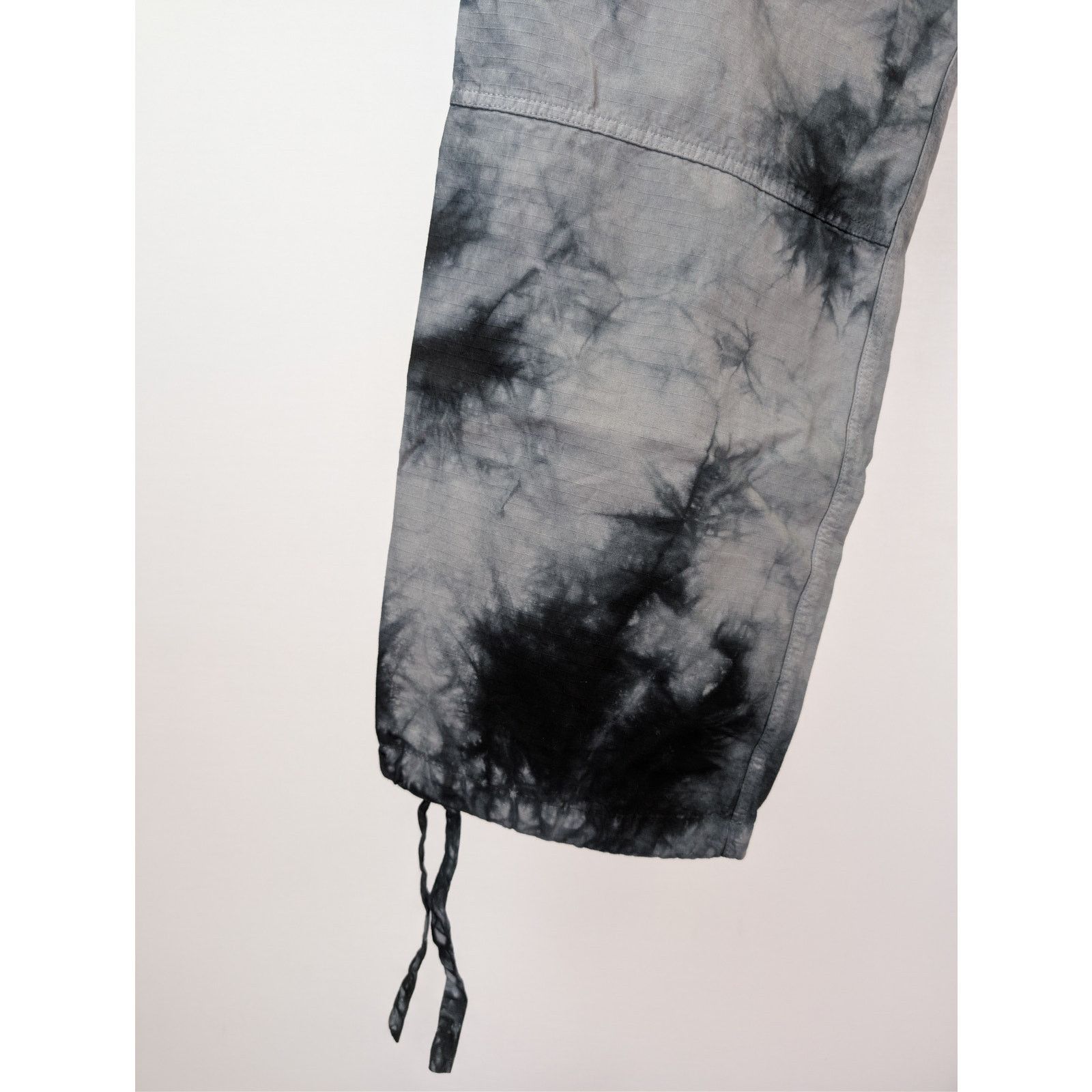 Off-White o1rshd1 Bounce Tie Dye Ripstop Cargo Pants Warm Grey / White Size US 38 / EU 54 - 14 Thumbnail