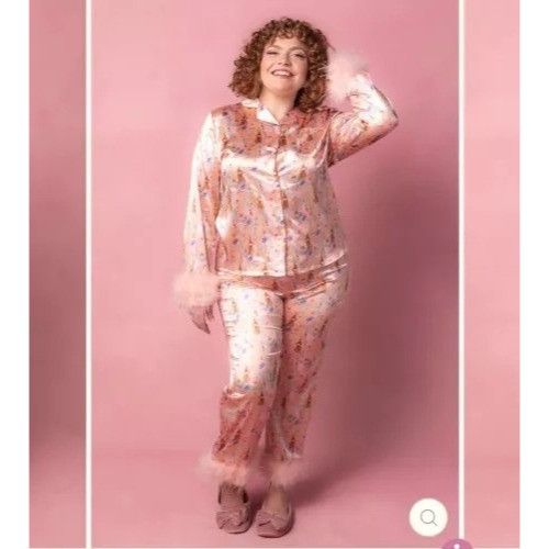 Other Ivy City Co Womens Pajama Set Size Large Pink Size ONE SIZE - 8 Thumbnail