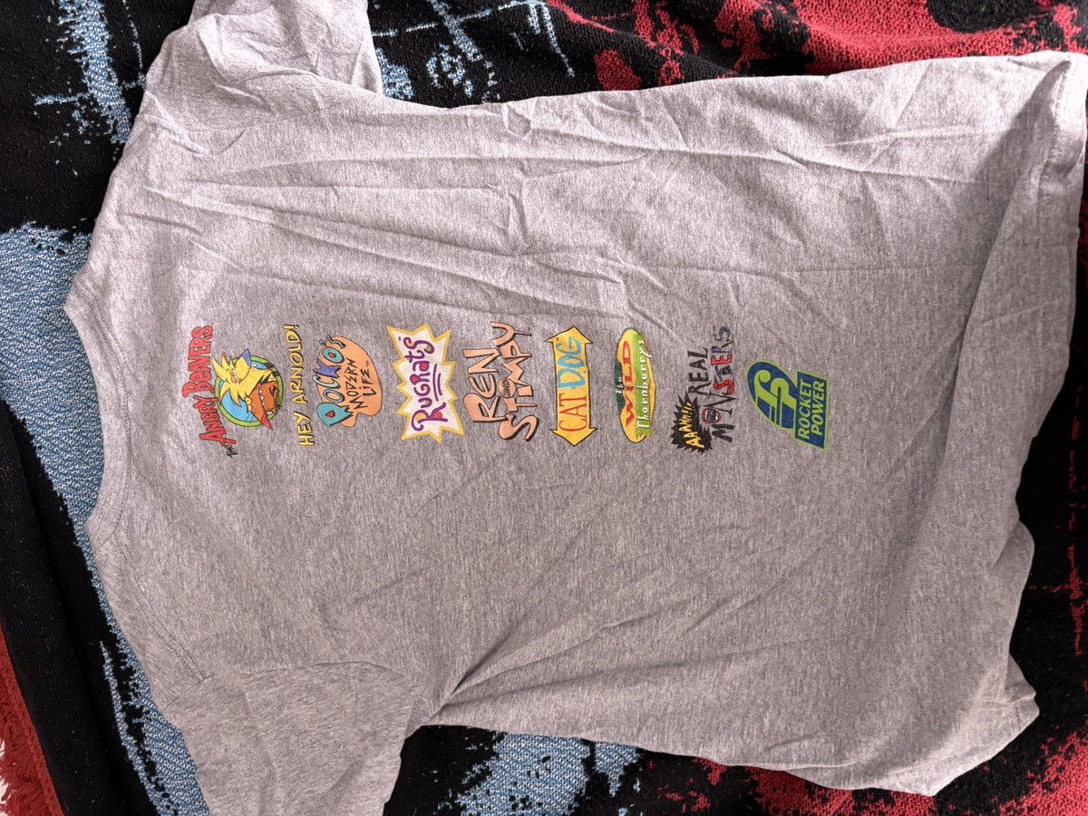 Nickelodeon Nickelodeon Old Cartoon Shirt Size US M / EU 48-50 / 2 - 2 Thumbnail